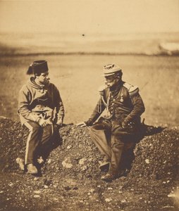 General Cisse y Oficial de Estado Mayor. de Roger Fenton