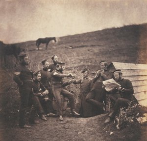 La Entente Cordiale, de un álbum de 52 fotografías asociadas con la Guerra de Crimea de Roger Fenton