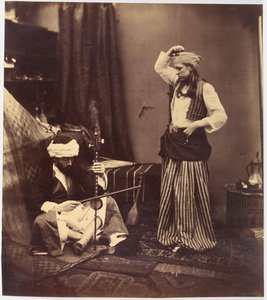 Músico y bailarín de Roger Fenton
