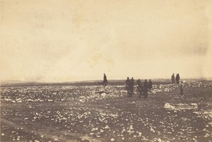 Agentes vigilando en Cathcarts Hill. de Roger Fenton