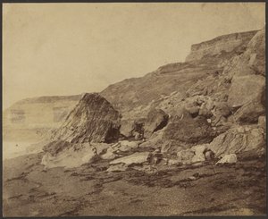 Rocken End (mirando al oeste), Isla de Wight