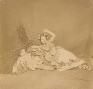 Niños Reales en el Cuadro de las Estaciones, 1854 de Roger Fenton