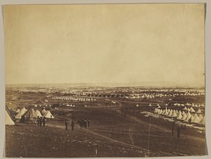 El campamento aliado antes de Sebastopol de Roger Fenton
