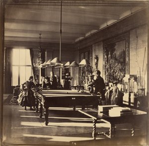 [La sala de billar, Mentmore House] de Roger Fenton