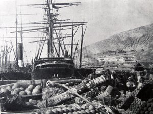 El Muelle de Artillería, Balaclava de Roger Fenton
