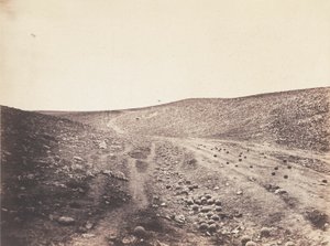 El Valle de la Sombra de la Muerte de Roger Fenton
