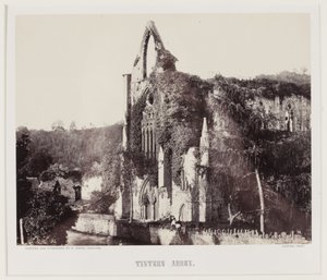 Abadía de Tintern, c.1857 de Roger Fenton