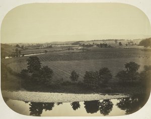 Valle del Ribble y Pendle Hill de Roger Fenton