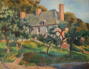 Una Casa en Surrey, 1927-28 de Roger Fry