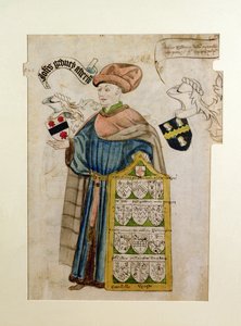 John Gedney con las Túnicas del Concejal de la Ciudad, c.1450
