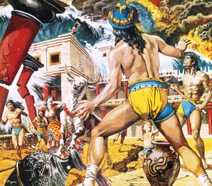 Un maremoto arrasa una ciudad de Creta en el siglo XV a.C. de Roger Payne