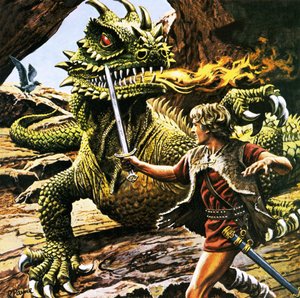 La batalla de Sigfrido con el dragón