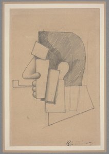 Cabeza Cubista, c.1915-20