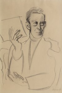 Estudio para el retrato de Jean-Louis Gampert