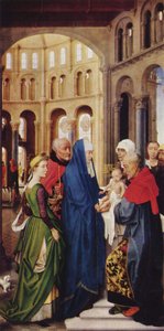 Columba-Altar: Darbringung im Tempel