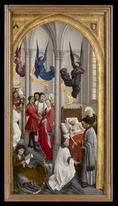 La Ordinatio, el matrimonio y la Extremaunción de Rogier van der Weyden