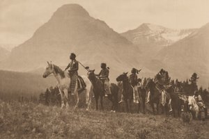 The Pass Finders, Piegan, Montana,1913 (foto) de Roland W. Reed