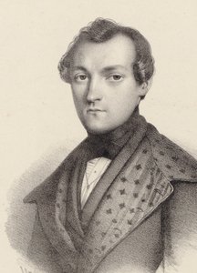 Retrato del pianista y compositor Antoine de Kontski de Romain Cazes