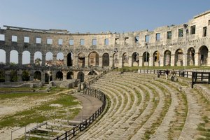 Anfiteatro de Pula, Croacia de Roman