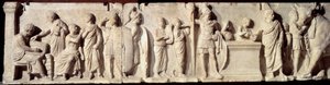 Roma antigua: relieve conocido como Domitius Ahenobarbus de Roman
