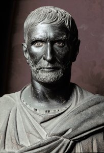 Busto de Lucio Junio Bruto, conocido como Bruto Capitolino - Escultura de bronce