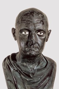 Busto de Publio Cornelio Escipión Africano de Roman