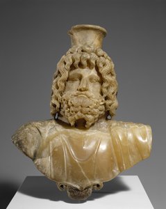 Busto de Serapis de Roman