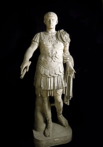 Cayo César Germánico, emperador romano (mármol) de Roman