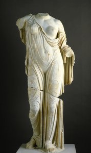 Copia del torso de Afrodita, tipo Venus Genetrix de Roman