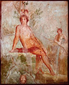 Eros y Narciso (fresco)