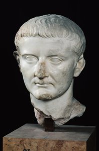 Cabeza de Tiberio (c.42 a.C.-37 d.C.) de Roman