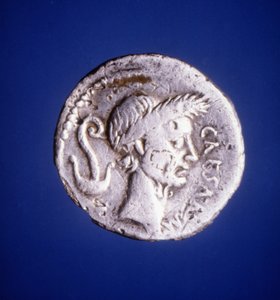 Julio César - moneda romana de Roman