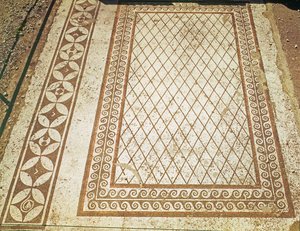 Piso de mosaico de la Casa de los Messii