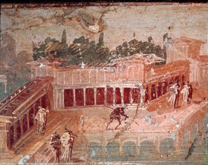 Pan músico, entre las ninfas (detalle)