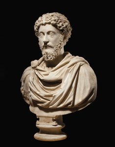 Busto retrato del Emperador Marco Aurelio, c.170-180 d.C.