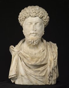 Retrato del Emperador Marco Aurelio, finales del siglo II