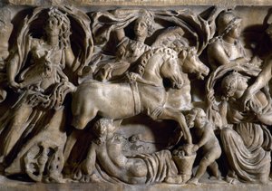 Rapto de Proserpina (detalle) de Roman