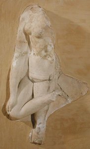 Relieve que representa el cuerpo de una mujer, Túnez de Roman