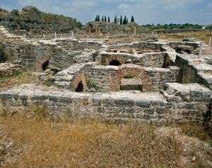Restos de la ciudad romana de Roman