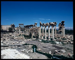 Restos del sitio de Roman