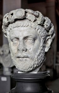 Arte romano: Busto de Diocleciano, emperador romano de Roman