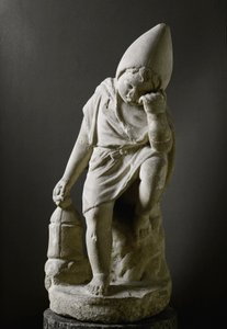 Arte romano: “Esclavo durmiente” Escultura. Siglo I a.C. Roma, Museo Nacional Romano de Roman