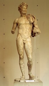 Estatua del Emperador Adriano - Museo Arqueológico de Vaison-la-Romaine, siglo II de Roman