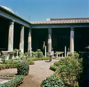 El atrio, Casa de los Vettii de Roman