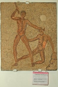 Teseo y el Minotauro, de la Casa de Jacob Magnus de Roman