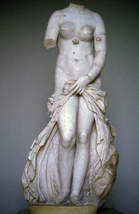 Venus Laudolina o anadyomene. Escultura, Museo de Siracusa, Sicilia, Italia. de Roman