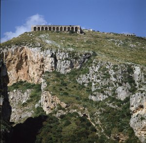 Vista del templo de Júpiter