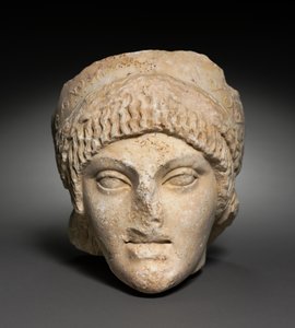 Cabeza de una Joven de Roman Imperial Period