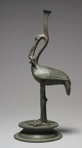 Ibis comiendo un lagarto, siglo I a.C.-siglo I d.C. de Roman Imperial Period