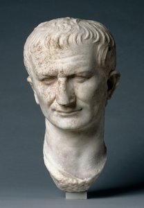Cabeza de retrato de un estadista, posiblemente Vespasiano de Roman Imperial Period